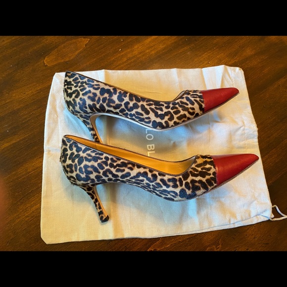 Manolo Blahnik Shoes - MANOLO BLAHNIK PONYHAIR PUMPS